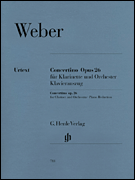 CONCERTINO OP 26 CLARINET/PIANO cover